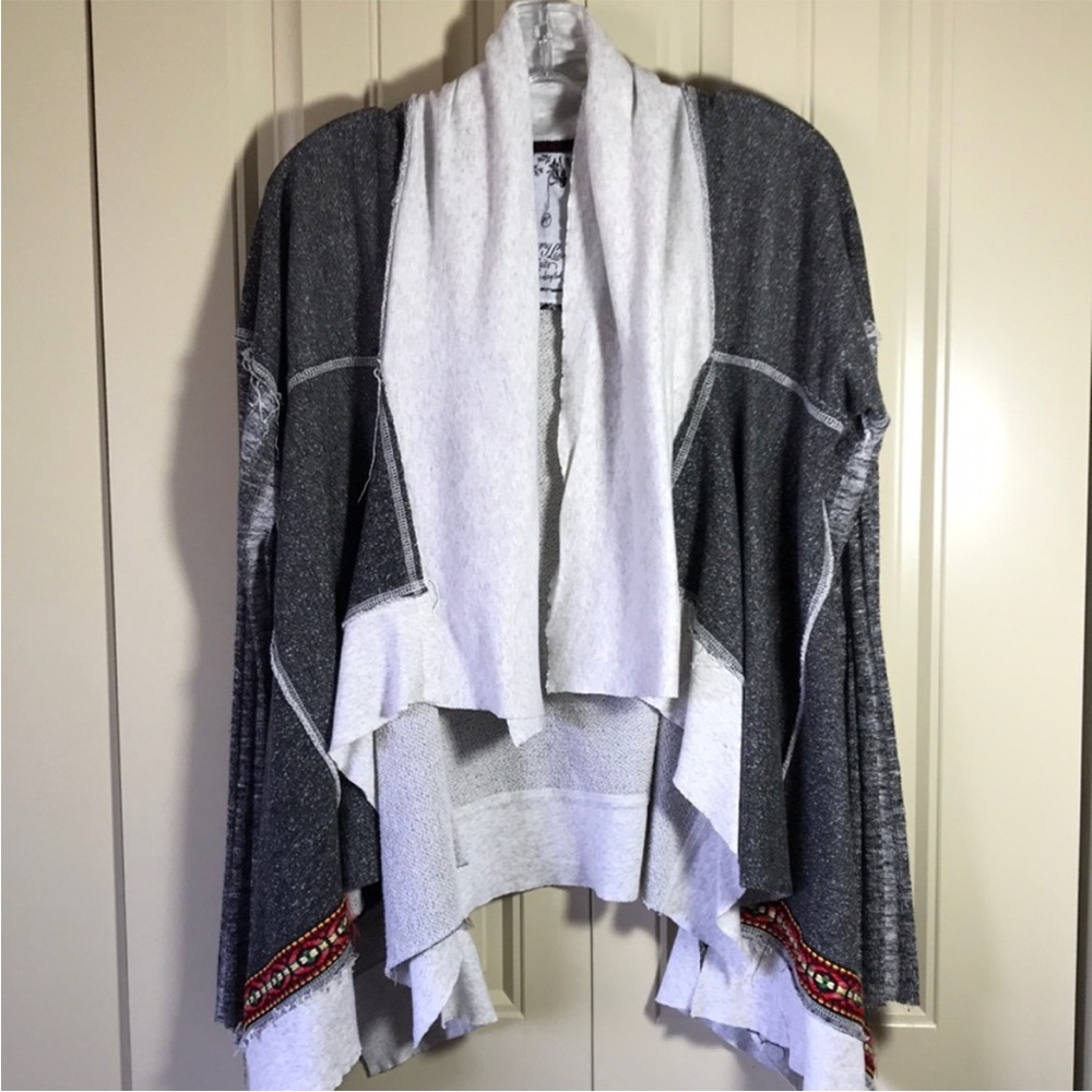 Scrapbook Open Cardigan Patchwork - image 2